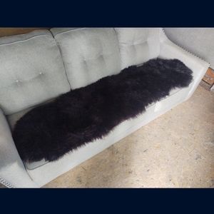 Faux fur rug
